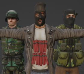 Terrorists & Soldiers from Patriot: A Nation Under Fire