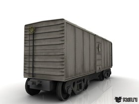 Train boxcar small