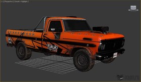 Truck Fire wheels
