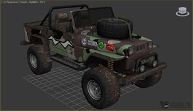 Offroader Fire wheels