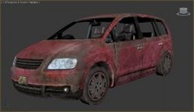 Crashed car 2