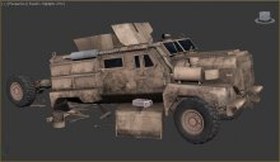 Destroyed cougar