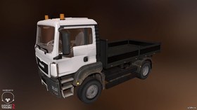 MAN TGS Little Flatbed