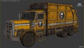 Dumpster Truck