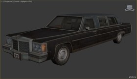 1985 Lincoln Town Car Stretched Limousine