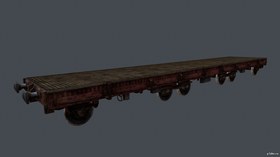 Wagon platforma