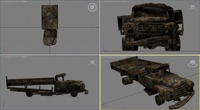 Old broken machine