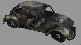 Volkswagen Käfer (burned)