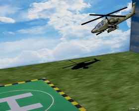 RON Attack Helicopter low poly