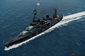 Northampton heavy cruiser