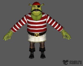 Shrek Pirate