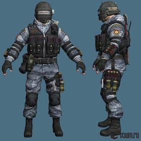 Russian soldier omon