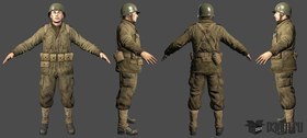 Allied soldier