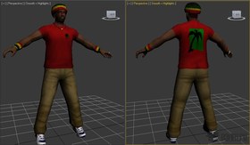 Rastafarian footballer