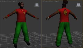 Rastafarian footballer 3