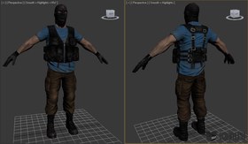 Blue mercenary 3