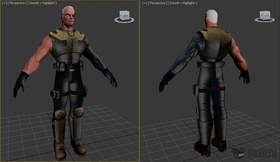 Cable (Armored Cyborg)