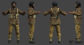 Indian army marksman