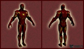 Iron Man Guardians of the Galaxy Costume (RED)