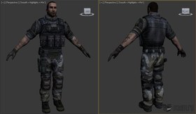 UK soldier from Frontlines FoW