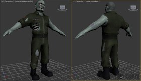 Soldier zombie