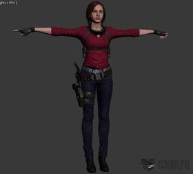 Claire Redfield sniper