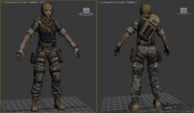 Girl soldier