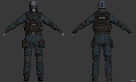 GCPD Cop SWAT
