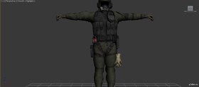 XOF Soldier