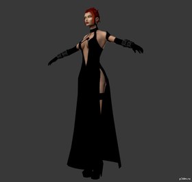 Bloodrayne Black Dress