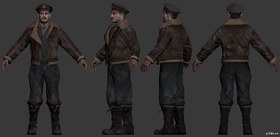 British bomber pilot