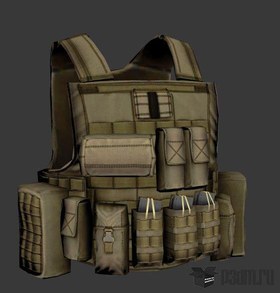 Body armor pouches