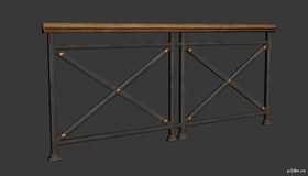 Railing frame