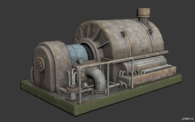 Pressurizer turbine