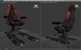 Chair on rails