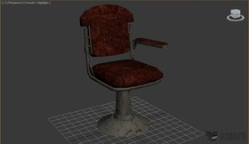Chair on the leg