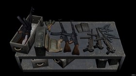Weapons table