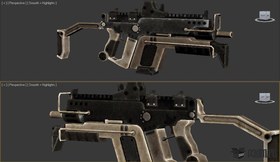 Automatic rifle from FME