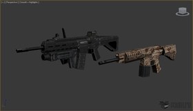 Assault rifles