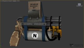 Nail gun frost