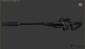 Sniper Rifle from Turok