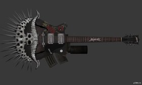 Guitar weapon